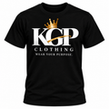The Purpose Crown Tee - Black  T-Shirt