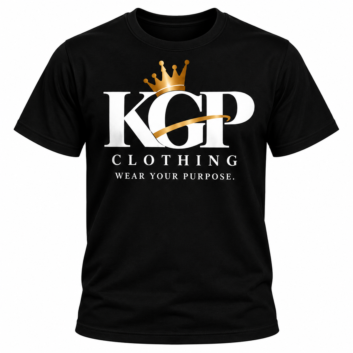 The Purpose Crown Tee - Black  T-Shirt
