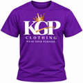 The Purpose Crown Tee - Purple  T-Shirt