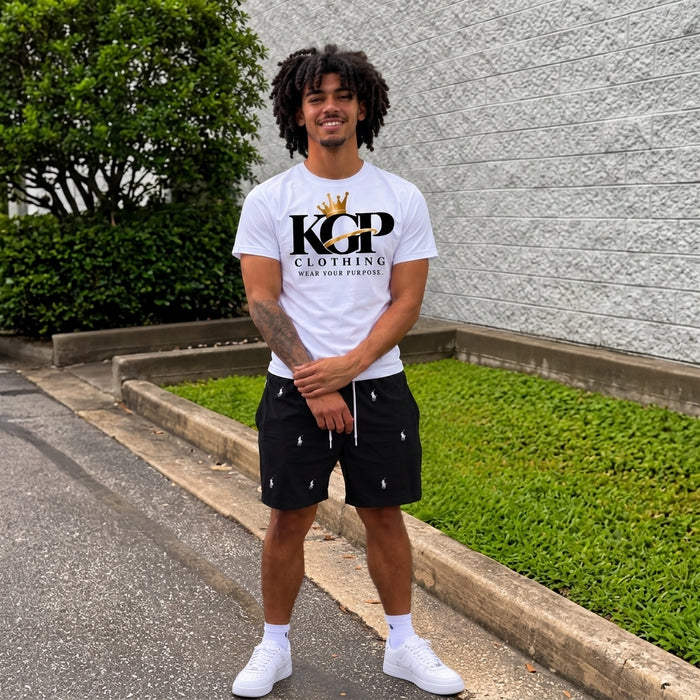 The Purpose Crown Tee - White  T-Shirt